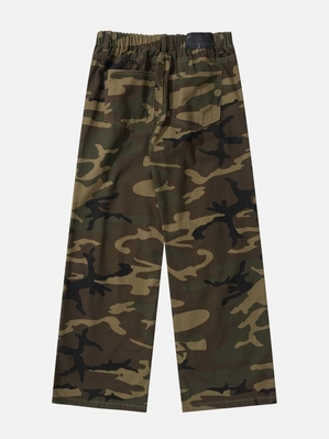 Camouflage  Pantalon Aelfric Eden Camo Distressed Vert - CEB-6534109